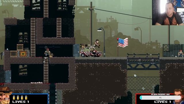 Broforce прохождение #1 Кооп