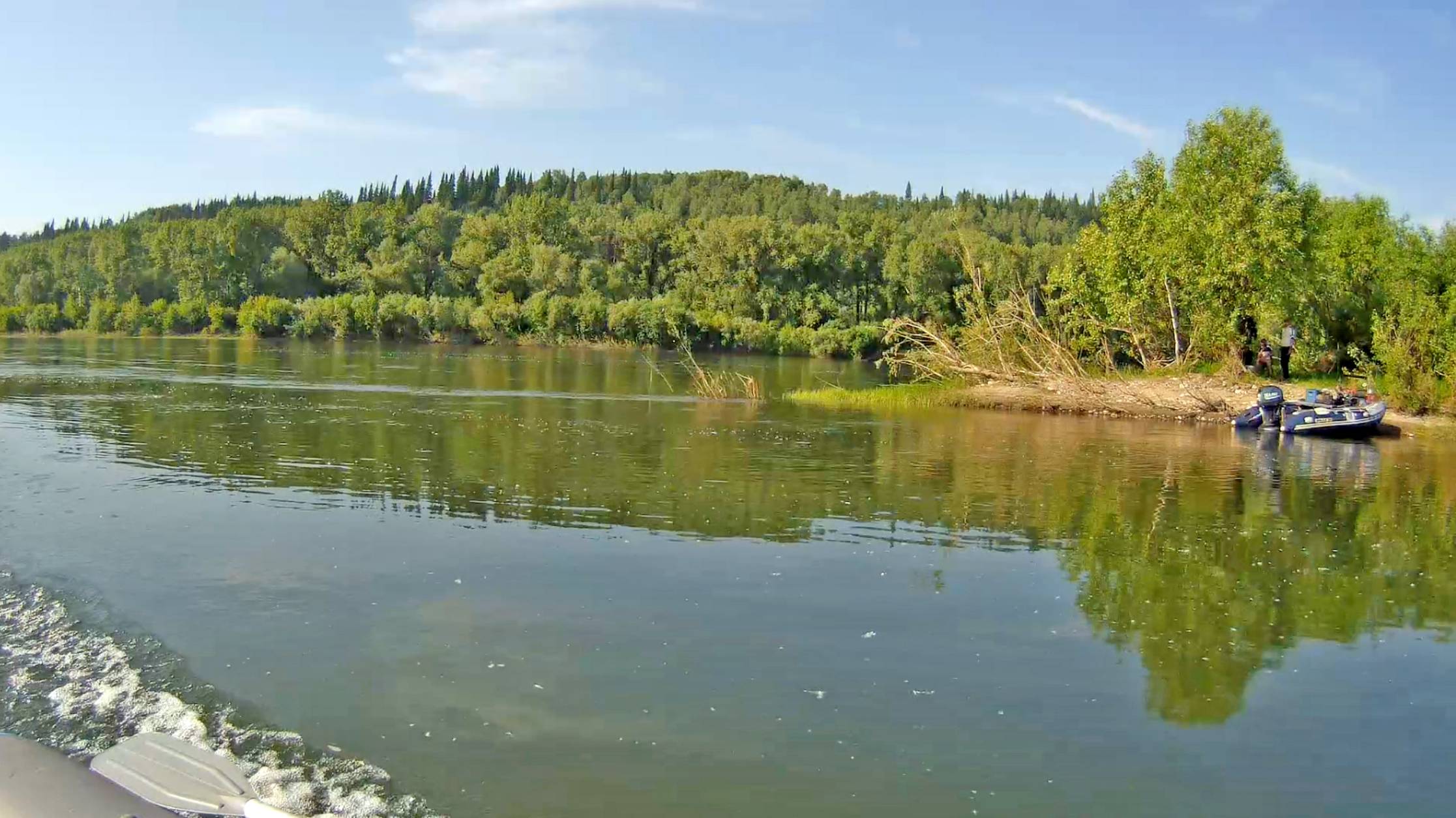 Прогулка по Томи - МОТОВЕСЛО - ПРОГРЕЛ СНАСТИ