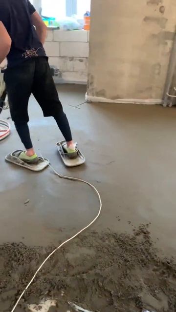 Шлифовка полусухой стяжки смотреть онлайн