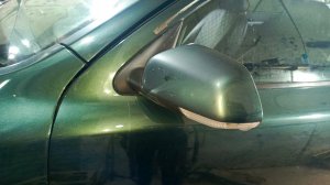 Снятие зеркала передний дверей водительской  Шкода Октавия А5