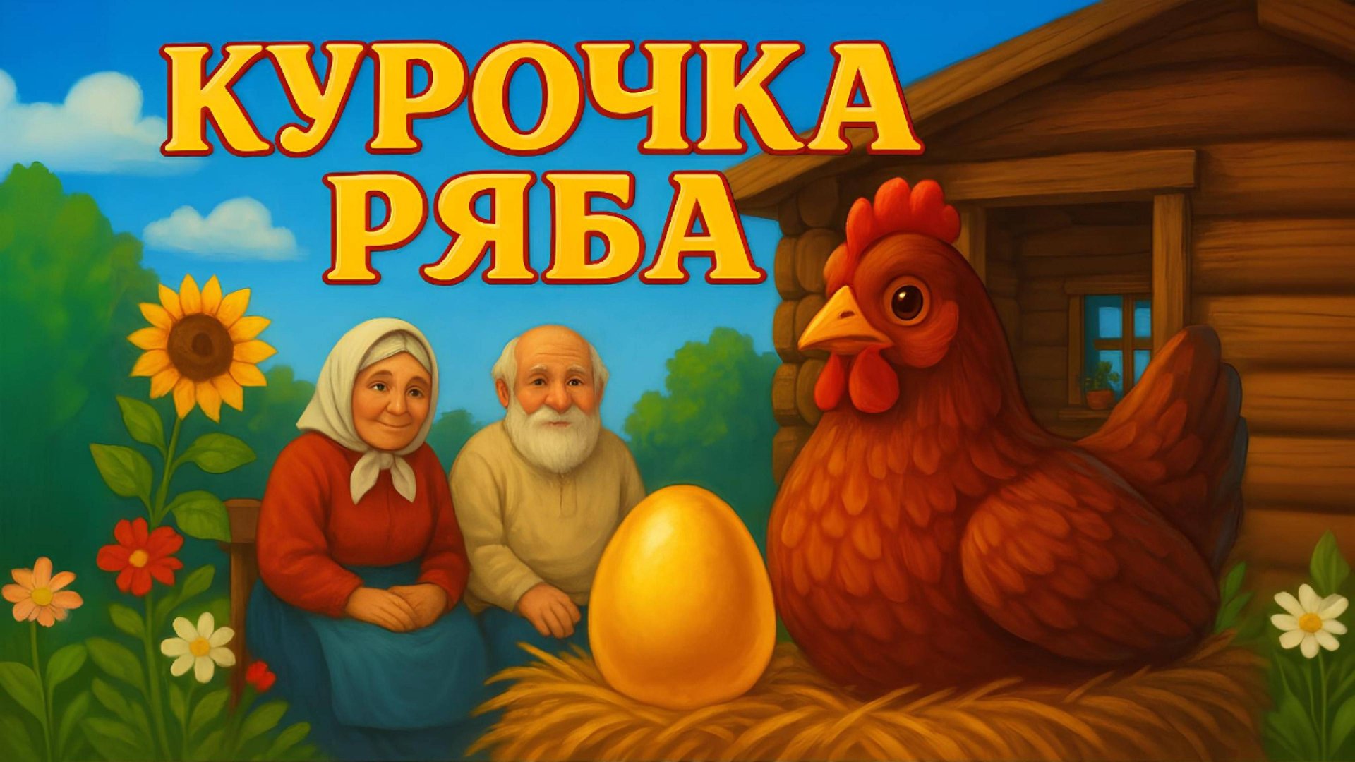 Курочка Ряба. Русская народная сказка 🐔✨ смотреть онлайн