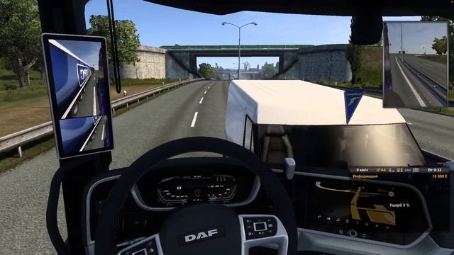 Два идиота летают по трассам ETS | лучшие моменты #6 смотреть онлайн