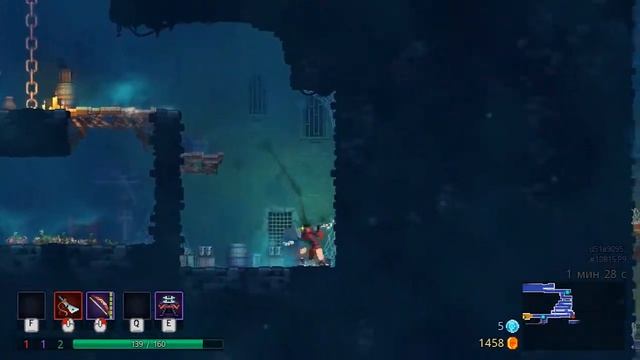 Метроидвания и соулс лайк под фантиком  Dead Cells Первый Взгляд-Прохождение 1