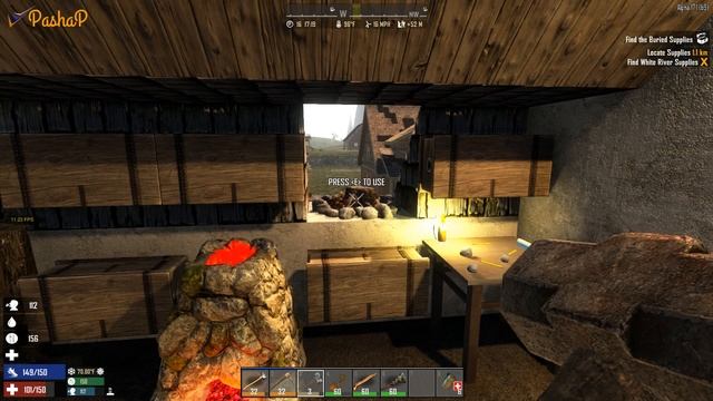 7 Days to Die Alpha 17.1 Ravenhearst #16 огород + сдача квеста, и очередной не жданчик смотреть онлайн