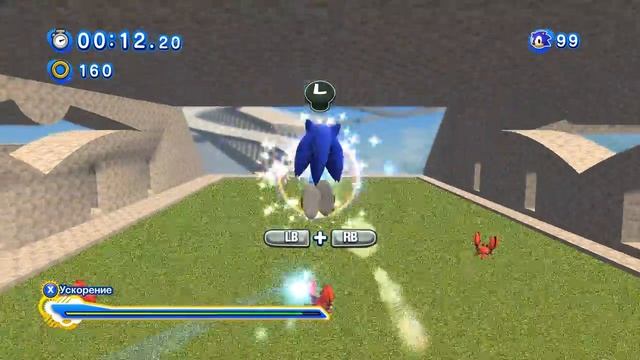 Sonic Generations mods.Обзор мода Aero Garden-летающий сад.сезон 1 серия 4