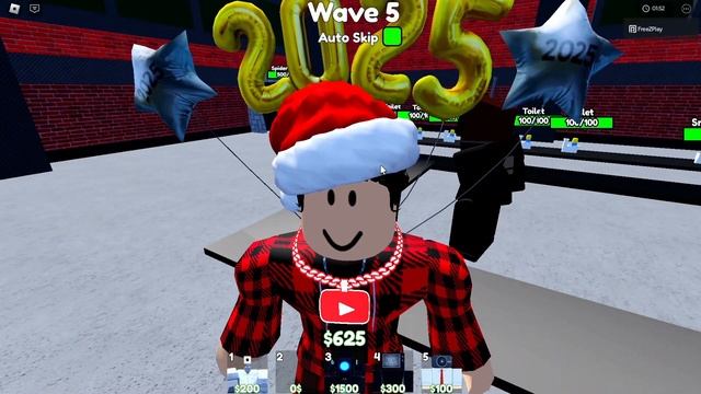 НОВОГОДНЕЕ ОБНОВЛЕНИЕ В ОЛД ТУАЛЕТ ТОВЕР ДЕФЕНС В РОБ? смотреть онлайн