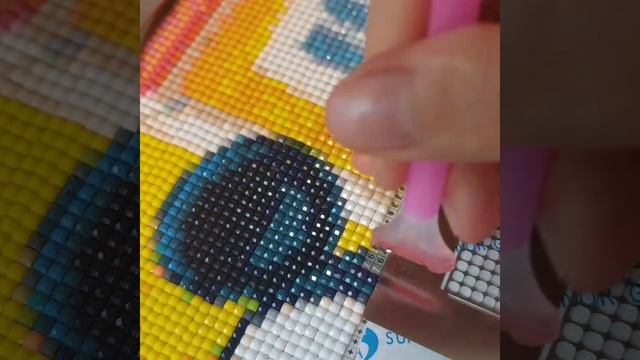 Алмазная мозаика Микки Маус 10 #music #mosaic #diamondpainting #shorts #ti смотреть онлайн