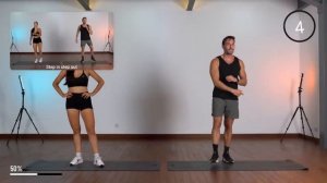 20 Min Fat Burning HIIT Workout - All Standing, No Jumping, No Equipment