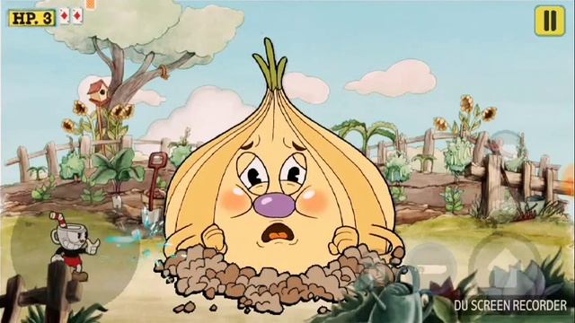 Как пройти первый уровень в капхэд