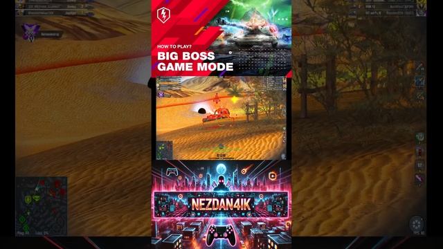 WoT Blitz BIG BOSS Фармим серебро. #wotblitz #nezdan4ik #shorts смотреть онлайн