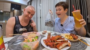 Мукбанг нагуляли ЗВЕРСКИЙ АППЕТИТ! Делаем ДОБРО и ВКУСНО кушаем в Таиланде! Ужин в Паттайе