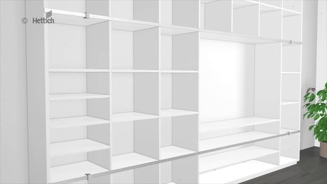 Монтаж профилей для системы HETTICH SlideLine M смотреть онлайн