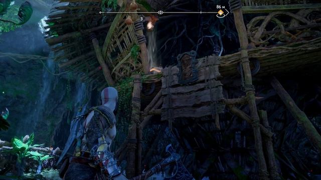 God of war. Ragnarok. Часть 13. Лагерь Фрейра. Фиске. Нидхегг