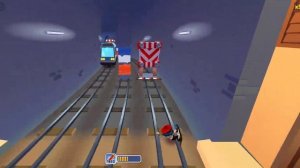 Загадочные препятствия - Париж Subway Surfers gameplay.