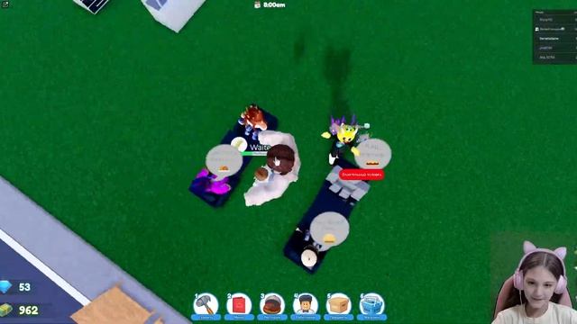 СТРОИМ НОВЫЙ РЕСТОРАН ROBLOX смотреть онлайн