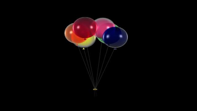 Футаж Шарики на хромакее