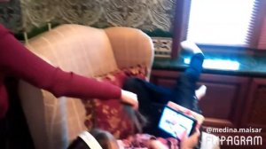 Девочка отрезала волосы сестре!!!!!!!!!!!