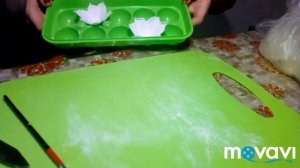 Цветы из мастики. Для украшения Пасхального кулича. На