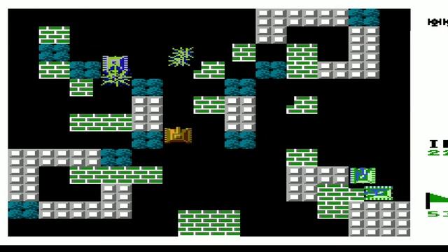 Battle City by Zergkerrigan (Battle City Hack) (NES, 1985) Уровень 53