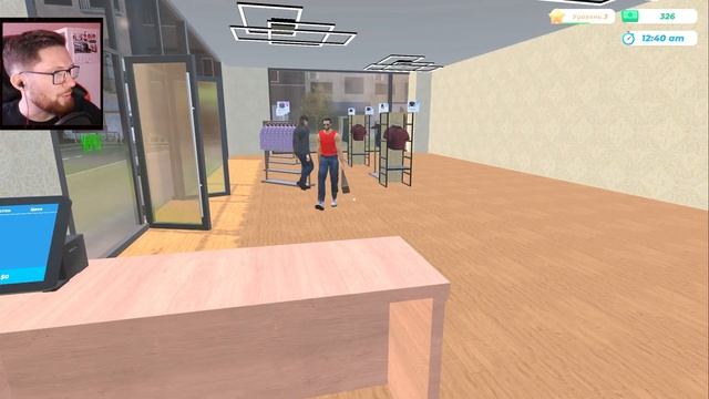 Мерчердайзер Открыл магазин Одежды (РЕЛИЗ) - Clothing Store Sim смотреть онлайн