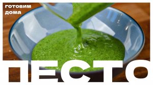 Рецепт соуса песто. Как приготовить соус песто?