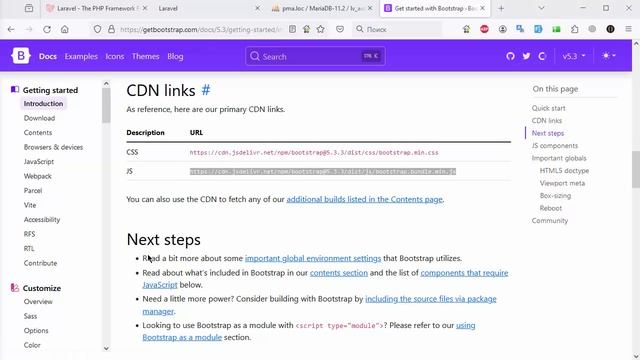 Laravel Authentication. Шаблон и представления. Урок 2