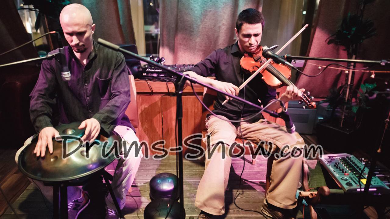 Ханг драм и Скрипка | Хэндпан | Hang drum & Violin | Handpan | Барабанное шоу "Drums-Show" ☯ смотреть онлайн