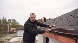 Гибкая черепица Финская Соната от ТехноНиколь. Строит