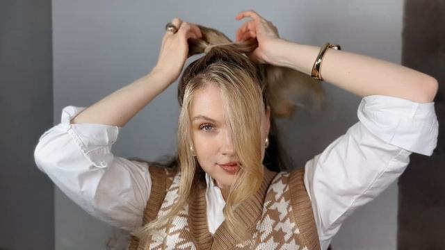 Красивая причёска на каждый день для ленивых смотреть онлайн