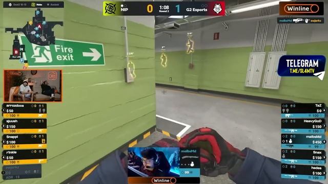 G2 vs NiP - PGL Astana 2025 - ЛУЧШИЕ МОМЕНТЫ CS2 | КРИВОЙ ЭФИР смотреть онлайн