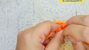 Стала вязать для котиков батончиков лапки пышным столбиком с 2 накидами. Разница до и после