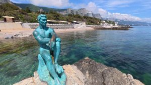 ЭТО САМОЕ ЧИСТОЕ Море в КРЫМУ! ФОРОС - Элитный и САМЫЙ Дорогой курорт Крыма!