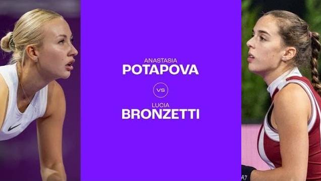 09.02.2025. Анастасия Потапова - Лючия Бронцетти. WTA Cluj Napoca. Potapova - Bronzetti смотреть онлайн
