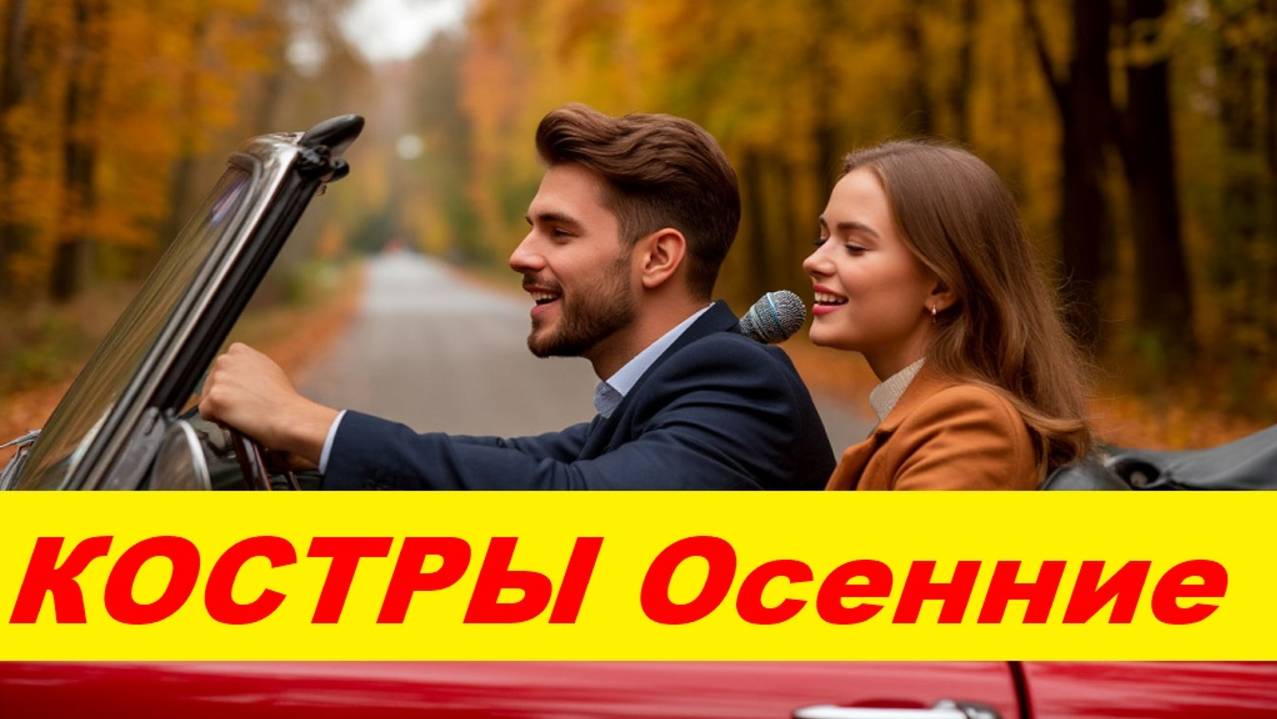 Красивая Песня о Любви "КОСТРЫ ОСЕННИЕ"