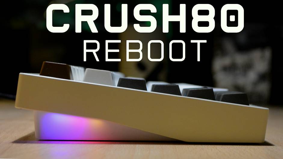 CRUSH80 - Бюджетная Клавиатура Которая ШОКИРУЕТ Качеством смотреть онлайн