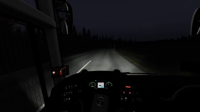 ETS2 * выехали в ночь пассажиры спят смотреть онлайн