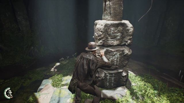 Решить головоломку с молитвенными барабанами Indiana Jones