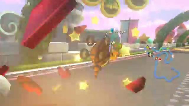 Wii U - Mario Kart 8 - (N64) Королевская трасса