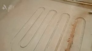 Тёплый пол, полотенцесушитель, тонкослойная стяжка.