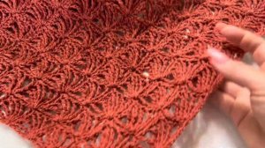 Вяжем потрясающий осенний шарф бактус!  Мастер-класс! How to crochet beautiful scarf baktus
