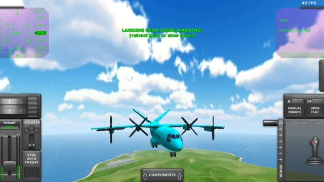 Эксперимент в TURBOPROP FLIGHT SIMULATOR: Посадка самолётов на гор смотреть онлайн
