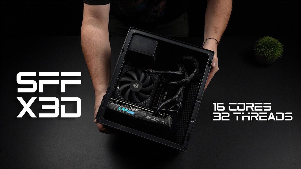 A Compact Powerhouse, We Built A FAST SFF X3D Gaming PC! смотреть онлайн