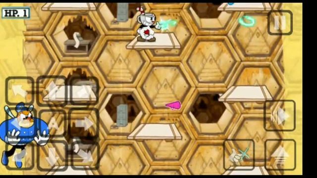 Знакомство с третим городом! cuphead mobile