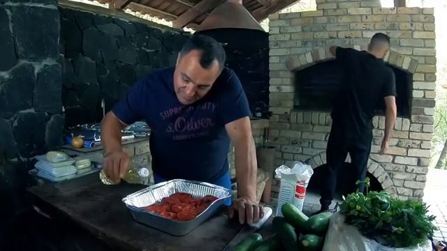 Приготовление ассортимента блюд из мяса на мангале смотреть онлайн