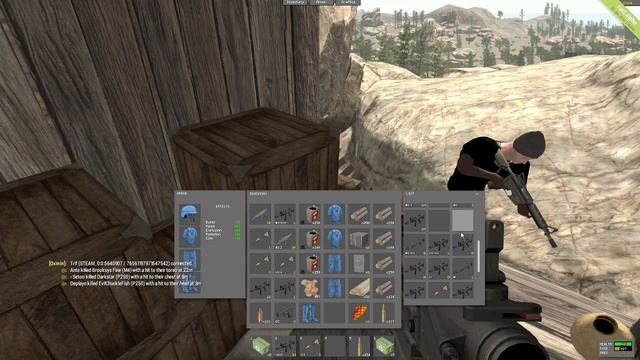Рейд деревянного дома вместе с GG Kill_Me и LegaUfa [RUST] смотреть онлайн