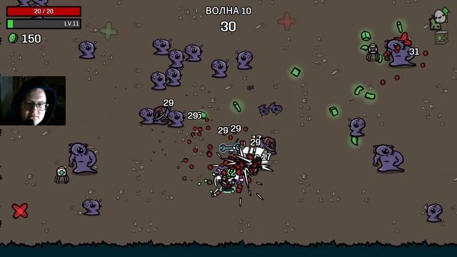 Brotato. Прохождение №26. Как пройти 4 угрозу?! смотреть онлайн