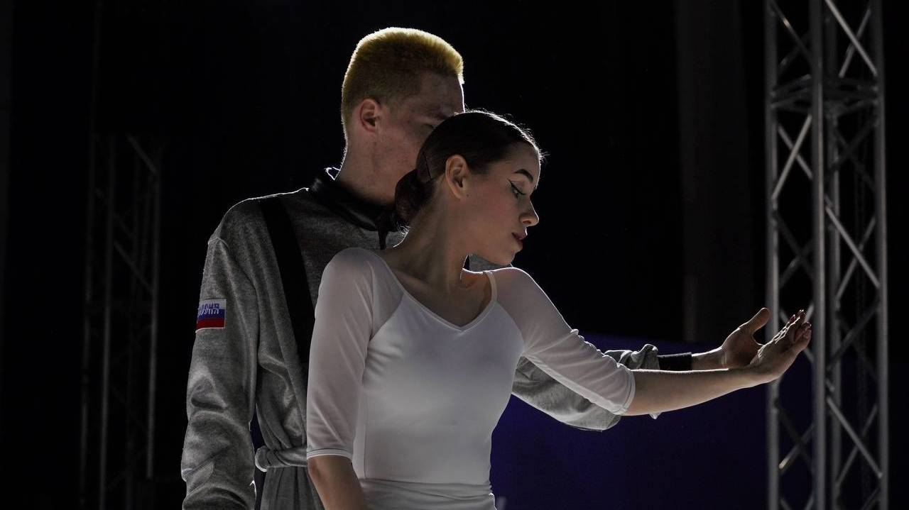 Хореографическая композиция «Притяжение». Хореографический коллектив 