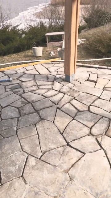 Мозаика из дикого камня  🧩