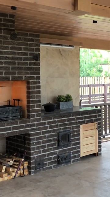 🧱КАК МЫ ПОСТРОИЛИ СТИЛЬНЫЙ БАРБЕКЮ-КОМПЛЕКС! Вы всер? смотреть онлайн