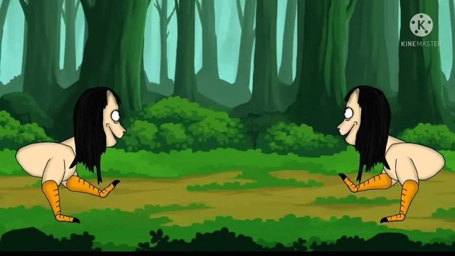 Momo vs momo момо dv animations dv animation Drawing cartoons 2